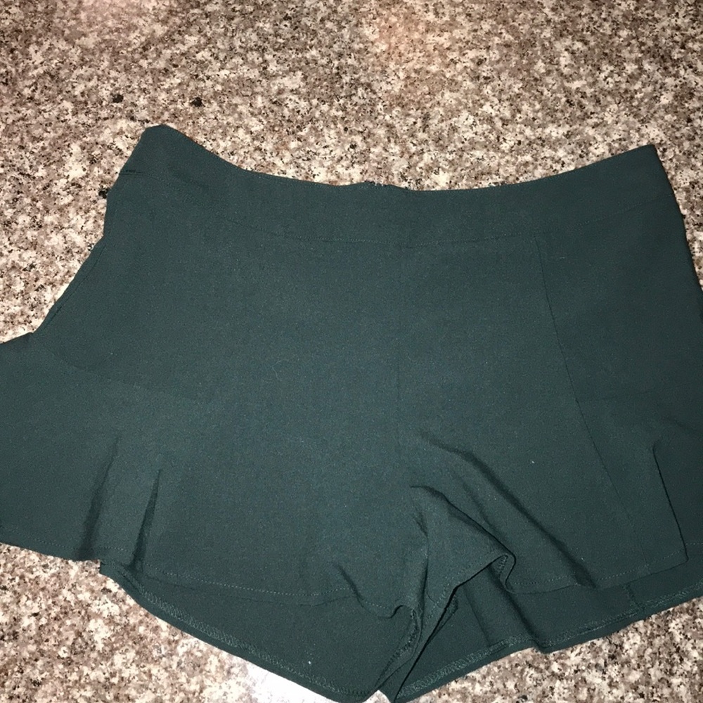 Green shorts
